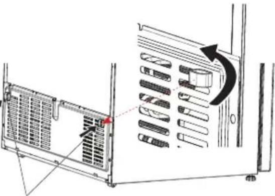 TEKA RTF 15810 SS - Se o seu frigorífico possuir um ventilador de condensador: - 1