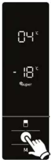 TEKA RBF 78630 SS EU - Lorsque ce mode est activé : - 1