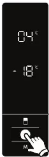 TEKA RBF 78630 SS EU - Definições de Temperatura do Congelador - 1
