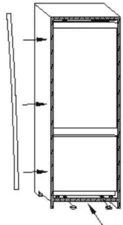TEKA RBF 73351 FI WH - INVERSER L'OUVERTURE DES PORTES - 12