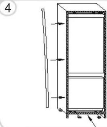 TEKA RBF 73351 FI WH - PRODUCT DIMENSIONS AND BUILT-IN COMPARTMENT - 5