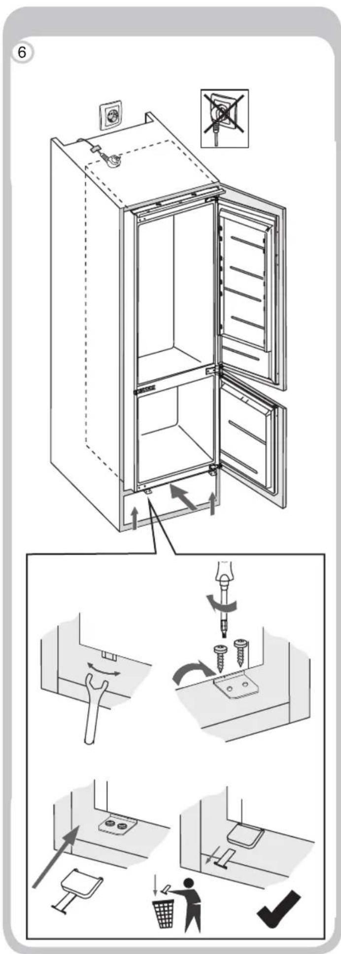 TEKA RBF 73351 FI WH - PRODUCT DIMENSIONS AND BUILT-IN COMPARTMENT - 7
