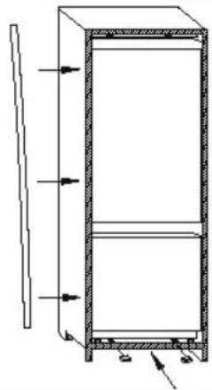 TEKA RBF 73351 FI WH - PRODUKTABMESSUNGEN UND EINGEBAUTES FACH - 6