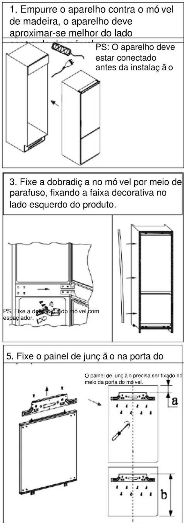 TEKA RBF 73380 FI EU - Instruç õ es de instalaç ã o (dobradiç a FIX) - 1