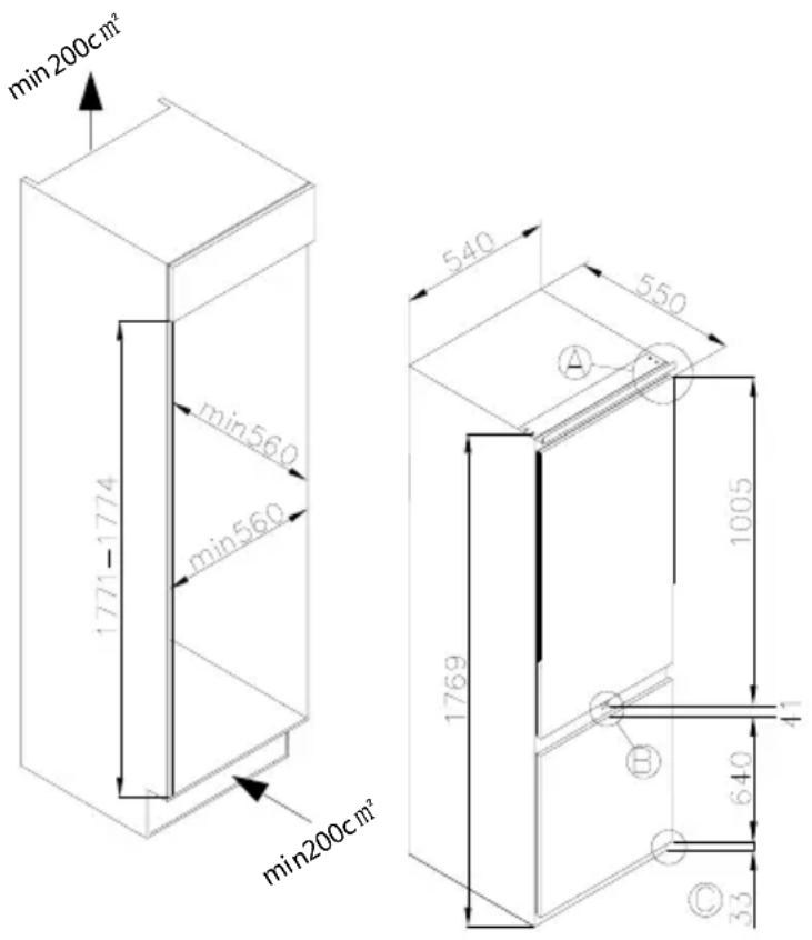 TEKA RBF 73380 FI EU - Kurulum hazırlığı - 1