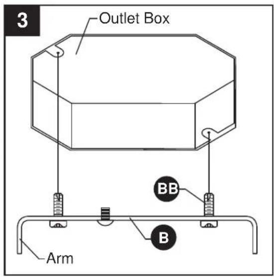 3 Outlet Box BB Arm B