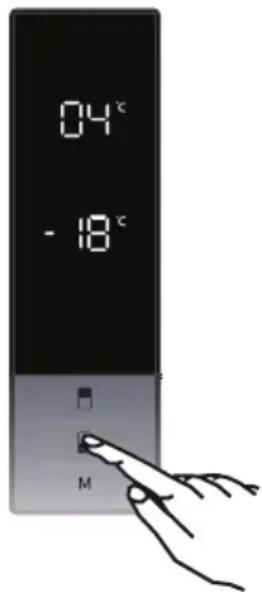 TEKA RMF 74830 D - Definições de temperatura do congelador - 1