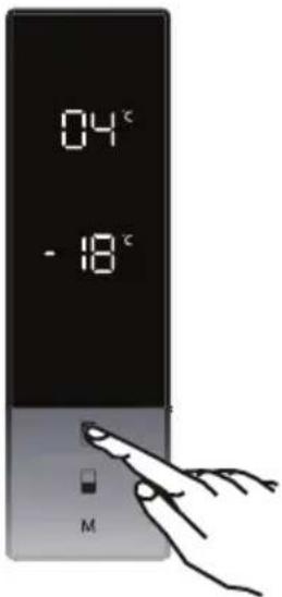 TEKA RMF 74830 D - Paramètres de température du réfrigérateur - 1
