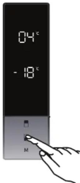 TEKA RMF 74830 D - Ajustes de temperatura del congelador - 1
