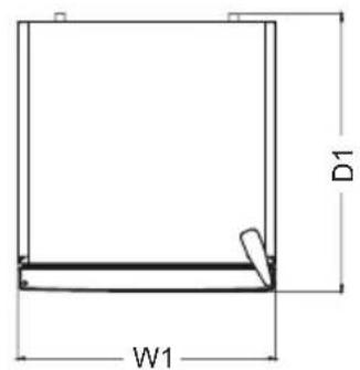 TEKA RBF 78725 GBK - Abmessungen - 2