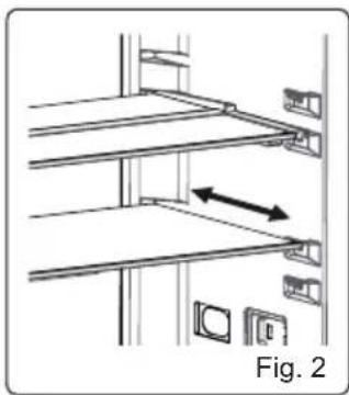TEKA RBF 78725 GBK - Prateleira de vidro ajustavel (Em algoins modelos) - 2
