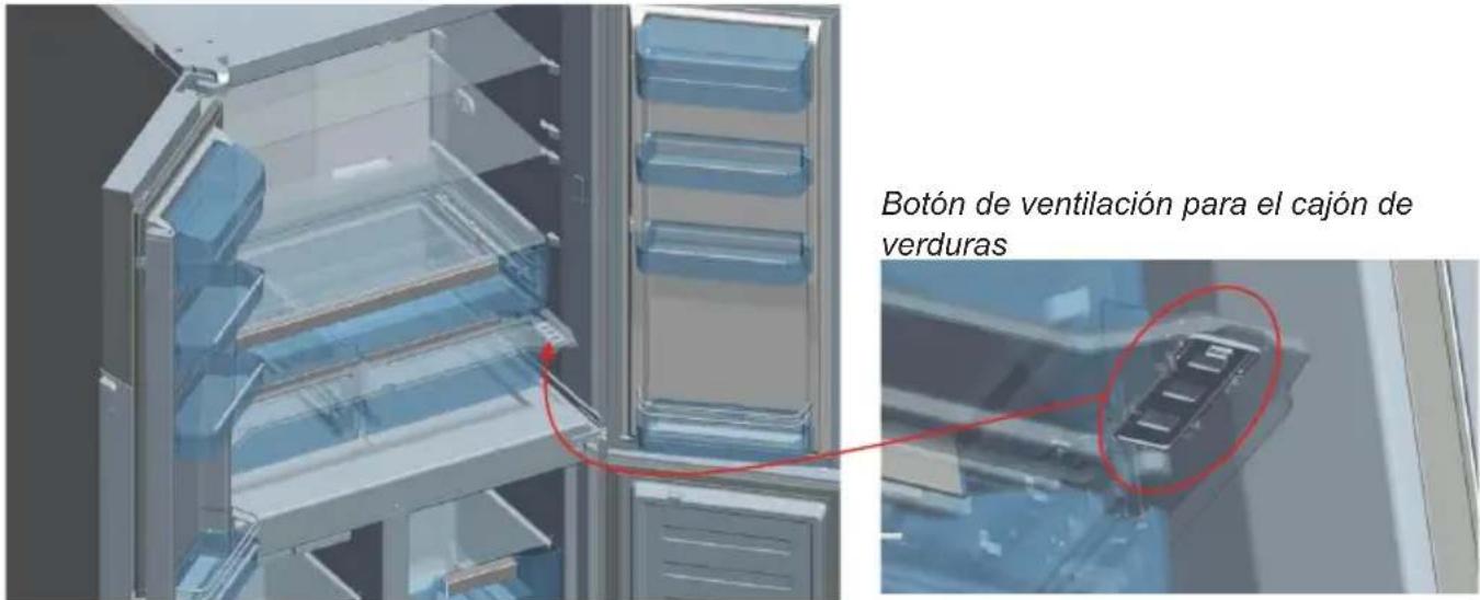 TEKA RMF 75920 - BOTÓN DE VENTILACIÓN PARA EL CAJÓN DE VERDURAS - 1