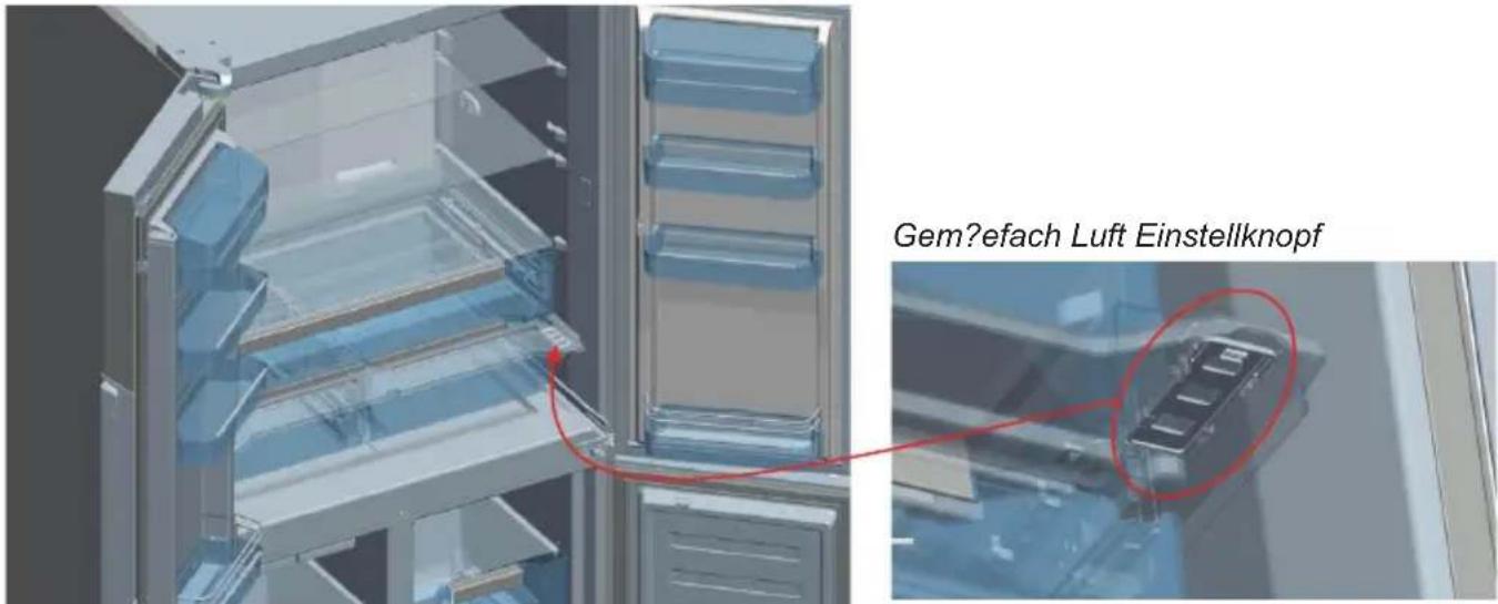 TEKA RMF 75920 - GEMÜSEFACH LUFT EINSTELLKNOPF - 1