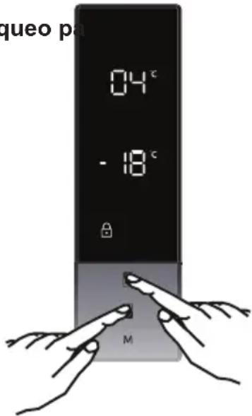 TEKA RMF 74830 DSS - Desactivación del bloqueo para niños - 1