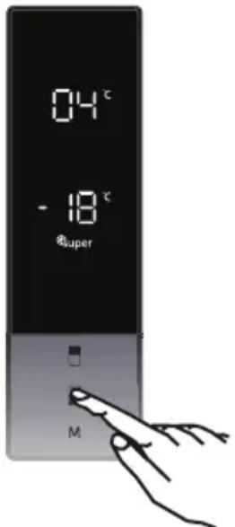 04°C -18°C *uper M