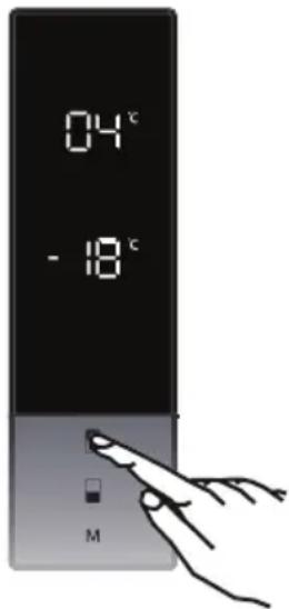 TEKA RMF 74830 DSS - Ajustes de temperatura del refrigerador - 1