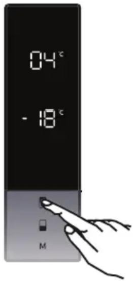 TEKA RMF 74830 DSS - Cooler Temperature Settings - 1