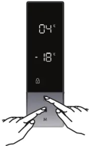 TEKA RMF 74830 DSS - Desativar o Bloqueio Infantil - 1