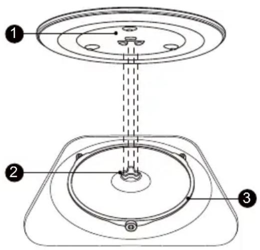 TEKA MLEG 820 FI BK - TURNTABLE INSTALLATION - 1