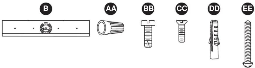 B AA BB CC DD EE