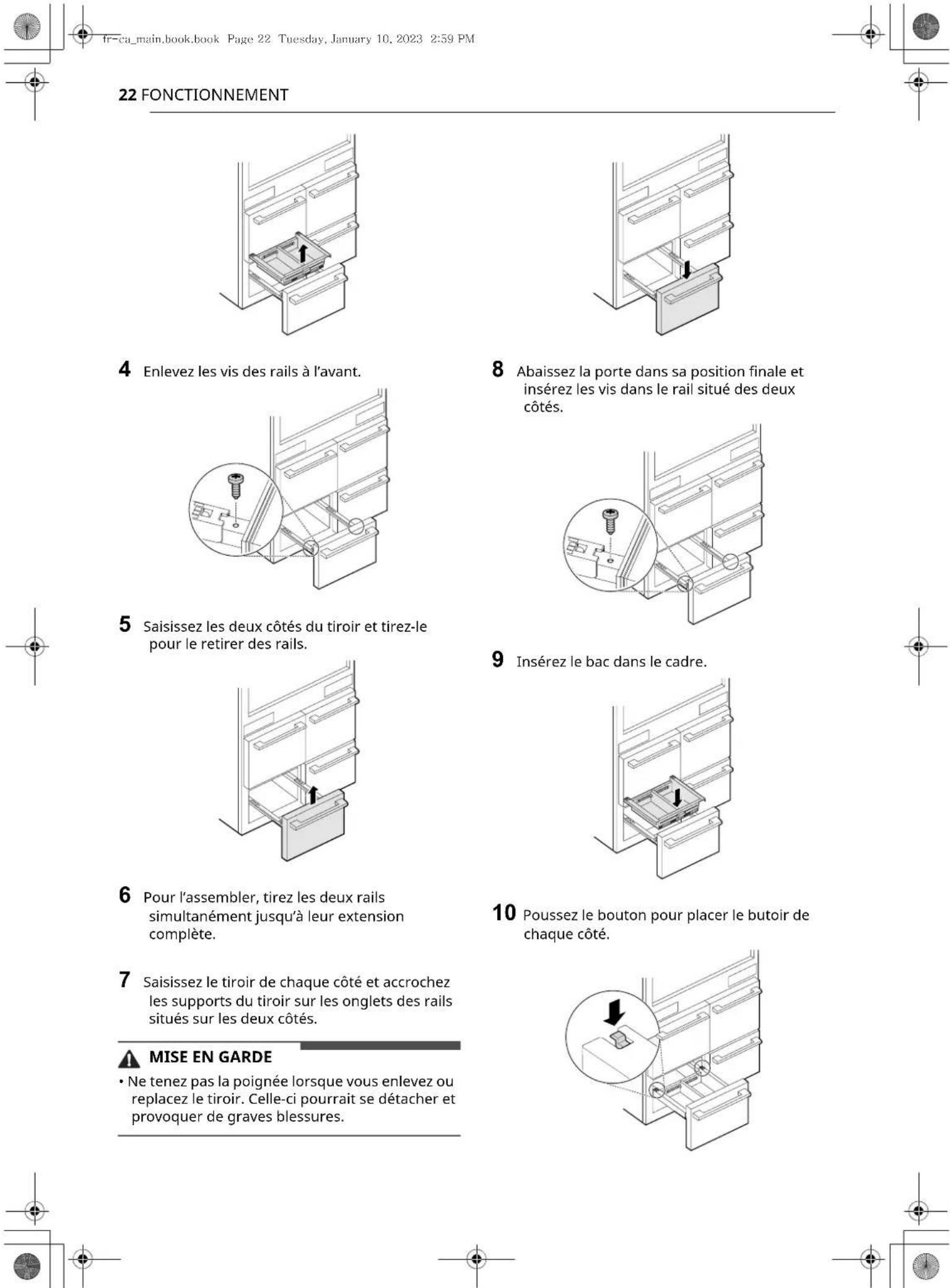 SIGNATURE SKSFD4826P - A VERTISSEMENT - 6