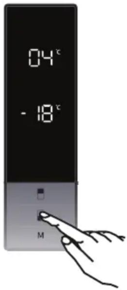 TEKA RBF 78721 SS - Paramètres de température du congélateur - 1