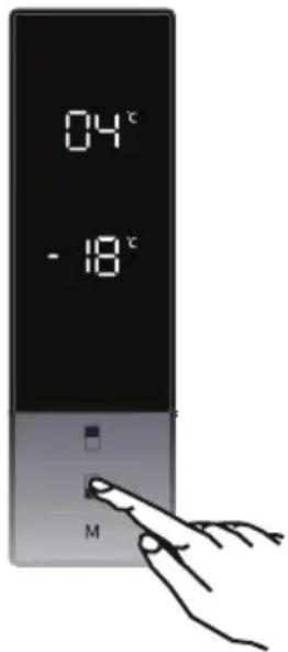 TEKA RBF 78721 SS - Definições de Temperatura do Congelador - 1