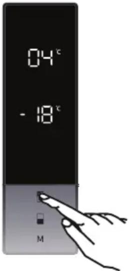TEKA RBF 78721 SS - Cooler Temperature Settings - 1