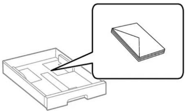 EPSON WorkForce Pro EM-C800R - Chargement d'enveloppes - 2