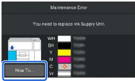 EPSON SureColor SC-V1000 - Procedure de remplacement - 1