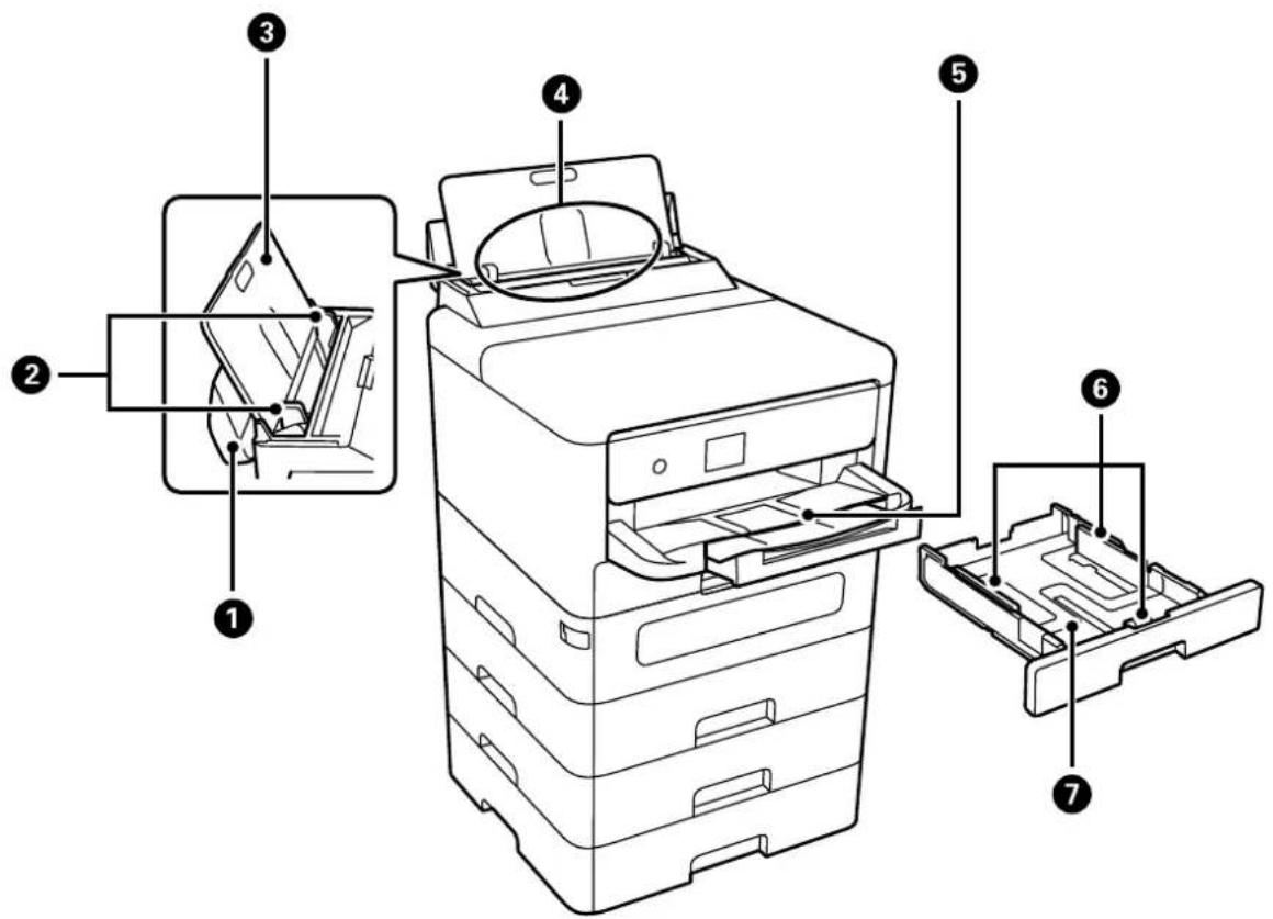 EPSON WorkForce Pro EP-C800R - Avant - 2