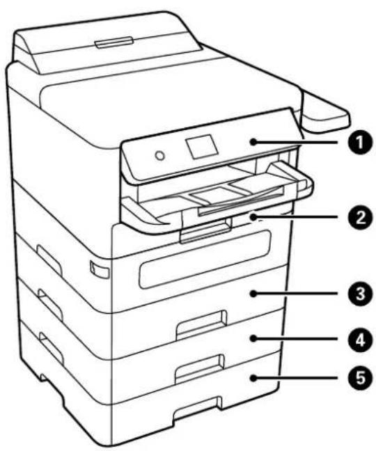 EPSON WorkForce Pro EP-C800R - Avant - 1