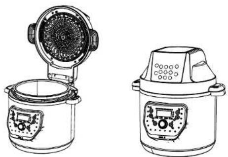 CECOTEC Olla GM H Deluxe Fry - PIÈCES ET COMPOSANTS - 18