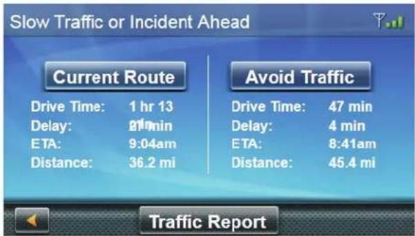 MAGELLAN RoadMate RV 5365T-LM - Éviter un incident de circulation - 1