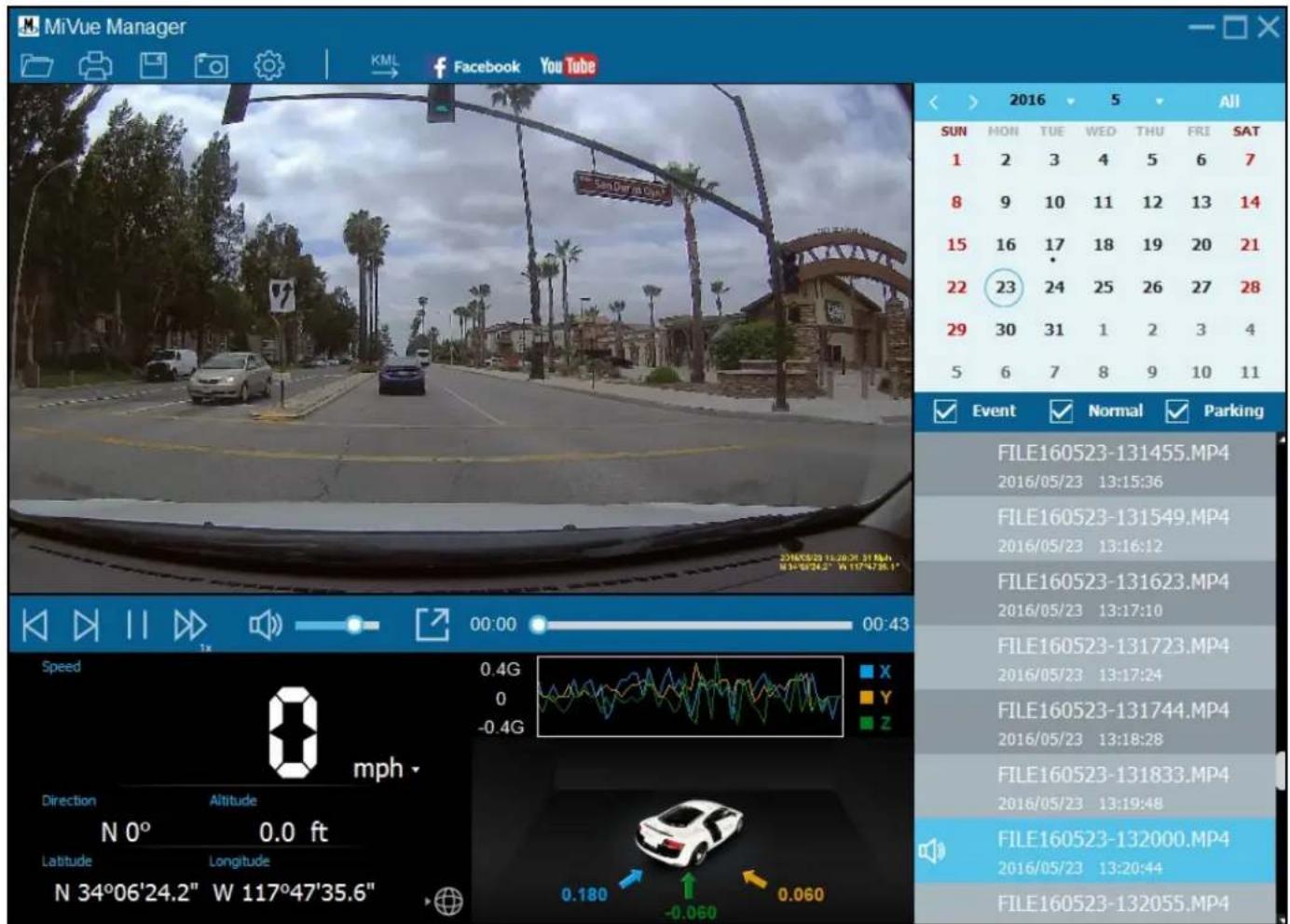 MAGELLAN RoadMate 7771T-LMB - Uso de MiVue Manager. - 1