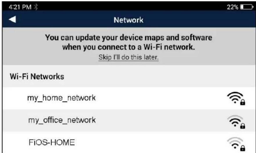 MAGELLAN RoadMate 7771T-LMB - Connect to WiFi. - 1