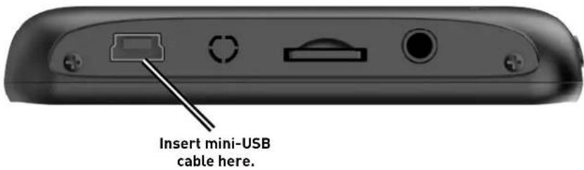 MAGELLAN RoadMate 7771T-LMB - Charge the Device. - 1