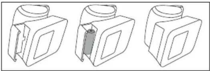Medel Quick - Inserimento della batteria - 1