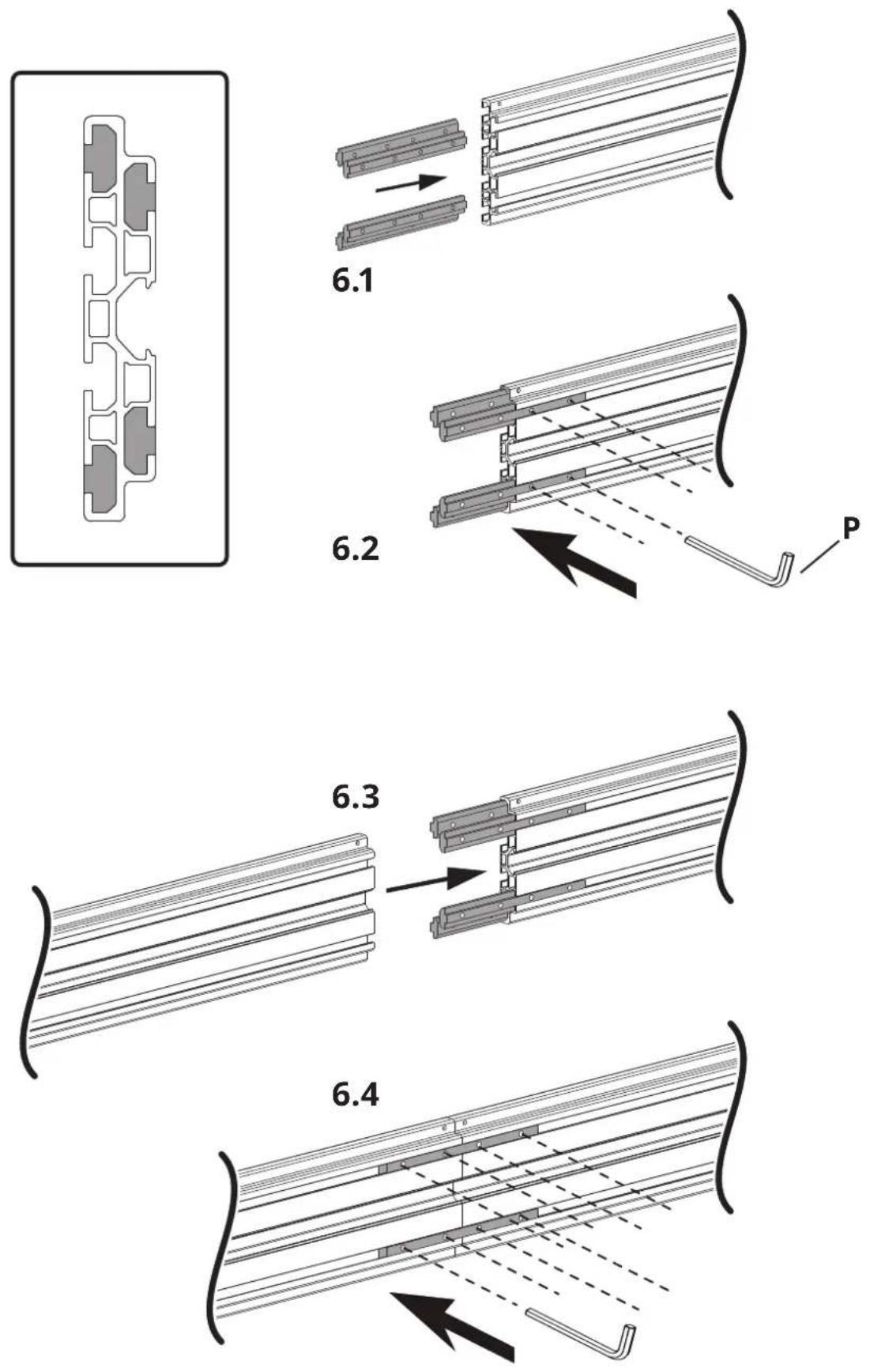 Kanto MBC411T - Attach TV Brackets Attachez les équerres de téléviseur Fije los soportes de televisor - 2