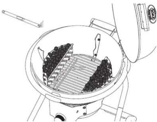 Roesle No.1 F60 Air Pro - Metodo indiretto con griglia del carbone rivoltabile (dotazione opzionale) - 1