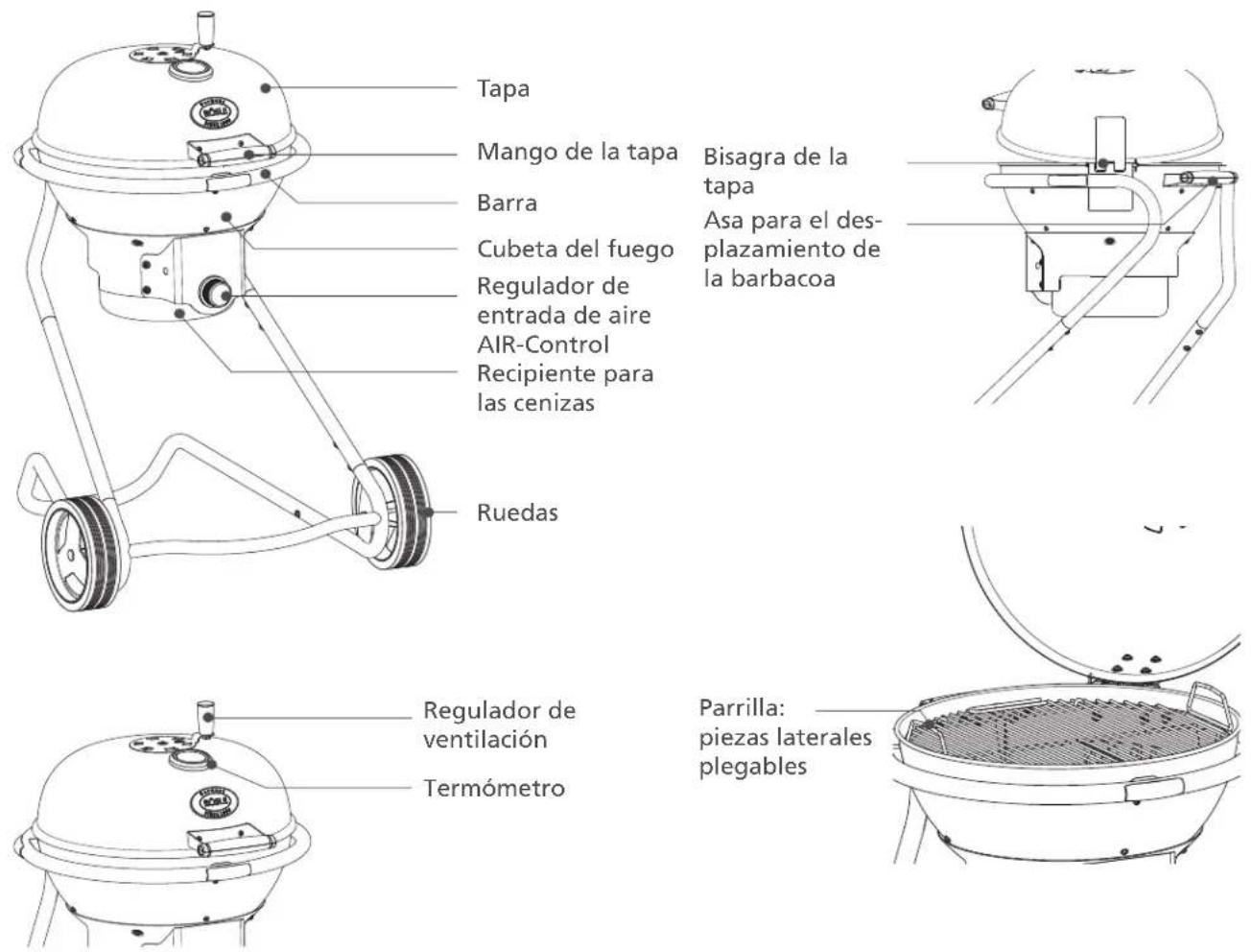 Roesle No.1 F60 Air Pro - La barbacoa esférica de RÖSLE en detalle - 1