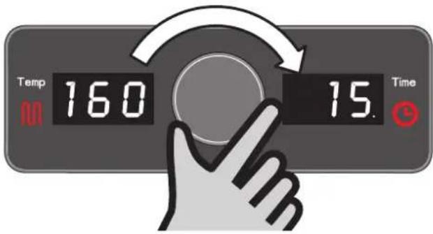 Roesle VIDER PRO E2-P - Einstellen Temperatur und Timer - 1