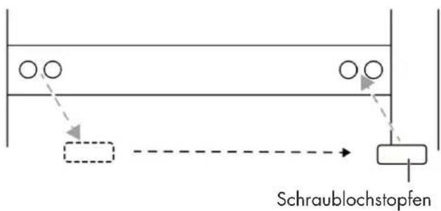 Wisberg WBKVC159DZ - DIE ÖFFNUNGSRICHTUNG DER TÜR UMKEHREN - 9