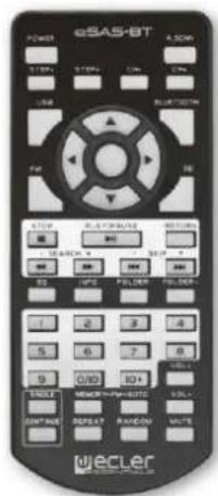 Ecler eSAS-BT - TELECOMMANDE - 1
