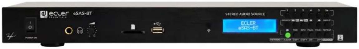 eCLER eSAS-BT STEREO AUDIO SOURCE ECLER eSAS-BT