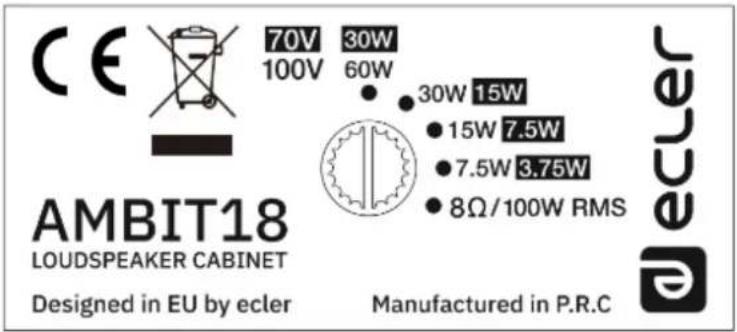 Ecler AMBIT-18 - CONNECTER - 1