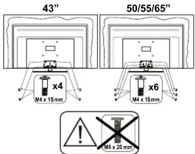 PANASONIC TB-65W63AE7 - Montere Sokkelen - 3