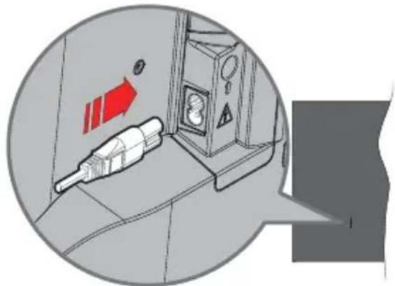PANASONIC TB-65W63AE7 - Collegamento Alimentazione - 1