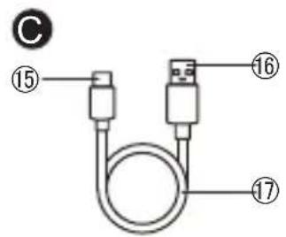 PANASONIC ES-ACM3B - Identificacion de las piezas - 3