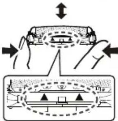 PANASONIC ES-ACM3B - Remplacement de la grille de protection du système et des lames internes - 4